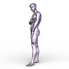 Obraz premium ポーズをとる男性