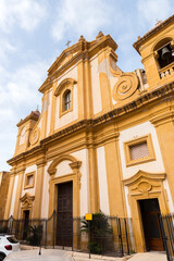 Panoramic Sights of The Mary of Perpetual Help Church (Chiesa Maria SS. del Soccorso) in...