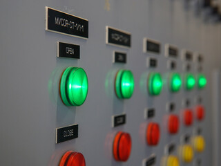 Electrical selector switch,button switch,Electrical switch gear at Low Voltage motor control center...