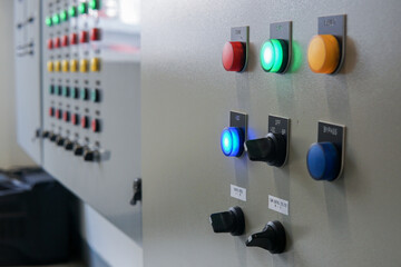 Electrical selector switch,button switch,Electrical switch gear at Low Voltage motor control center...