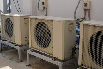 air conditioner in the air
