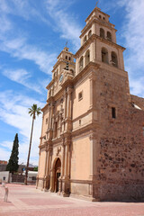 Side of Cathedral of Aldama City Chihuahua, Mexico