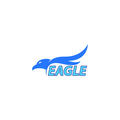 eagle vector illustration for icon, symbol or logo. suitable for logos of all types of businesses 