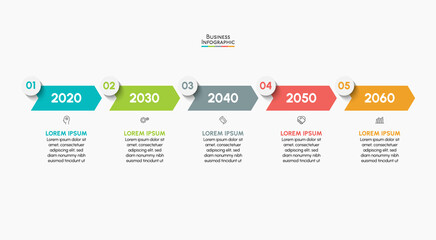 Business data visualization. timeline infographic icons designed for abstract background template milestone element modern diagram process technology digital marketing data presentation chart Vector