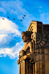 Guardian of Traffic in Cleveland Ohio