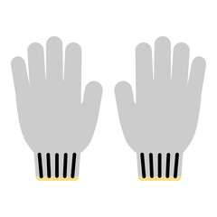 シンプルな軍手