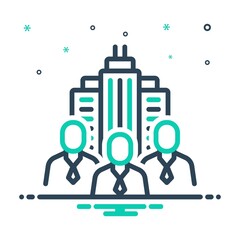 Mix icon for employers