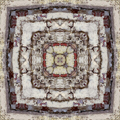 Patterned background for wall or floor tiles, porcelain stoneware.