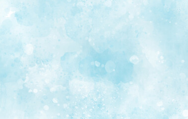 Beautiful Abstract Bluesky Water Color Background texture