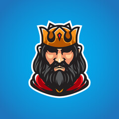 KING E SPORT MASCOT LOGO