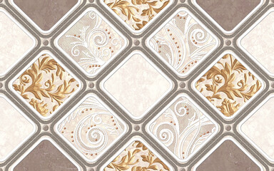 Digital wallpaper background tile design