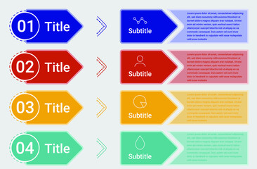 Infographic elements. Business concept timeline. Modern infograph template. Can use for workflow layout, diagram, PowerPoint Layout Presentation. Vector illustration.