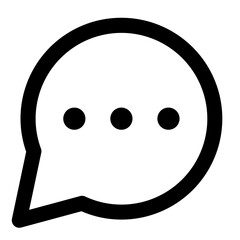 chat line icon