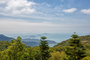 Fototapeta na wymiar Lantau Island Nature, Sea and Mountain in Hong Kong