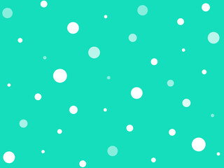 水玉 ランダム青緑色テクスチャ