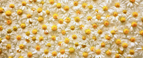 texture background flowers chamomile white top view summer daisy