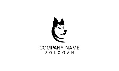 dog logo or icon, high quality