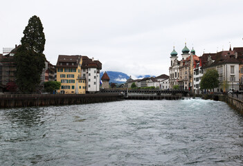 views of Lucerene, Switzerland