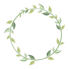 green laurel wreath
