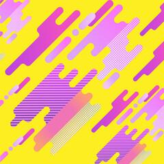 Modern style abstract background yellow, gray and white colors. Trendy geometric abstract design.