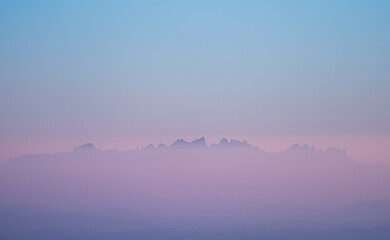 Montserrat from Santuari dels Munts