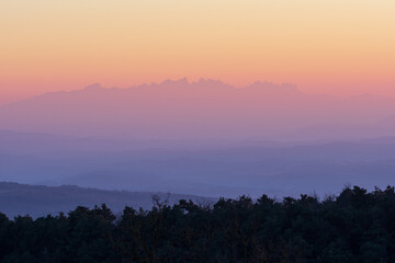 Sights from Santuari dels Munts, Lluçanès