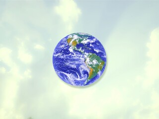 Greenhouse effect  Warming our planet, Elements of this image furnished by NASA