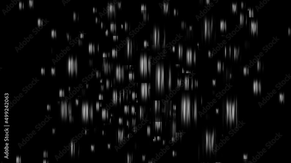 Poster abstract intergalactic glow in endless outer space. satellite imagery. theme of the scientific confe