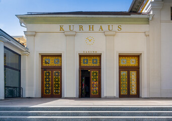 Casino and Health spa center in the spa park of Baden Baden