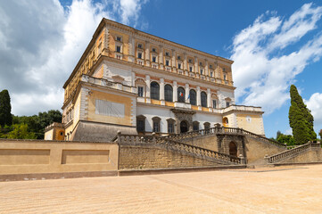 The Palazzo Farnese or Villa Farnese in Caprarola Viterbo, considered one of the best examples of a...