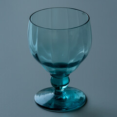 A cyan (green blueish) of glass