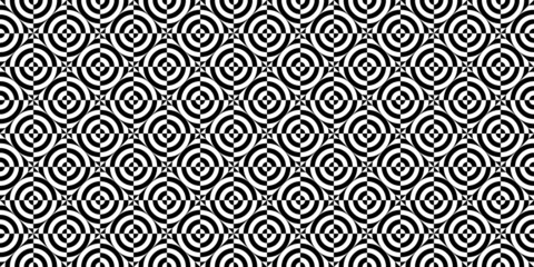 Naklejka premium Geometric illustration background. Seamless pattern.Vector. 幾何学イラストパターン 背景素材 