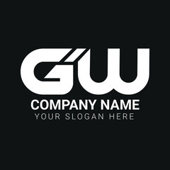 Letter logo design template