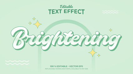 Brightening Editable Text Effects