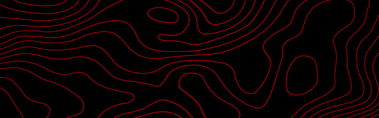 Map line of topography. Vector abstract topographic map concept with space for your copy, vector landscape geodesy topography map background. Line texture pattern, topographic multicolored linear 