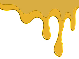 Dipping honey ,yellow syrup 