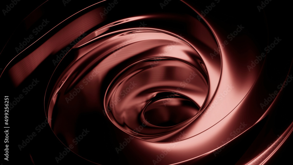 Poster red and purple background. design. bright jelly in 3d abstraction that flows like mud like in a volc