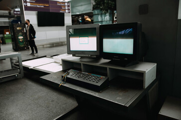 Empty airport inside