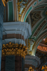column in the temple