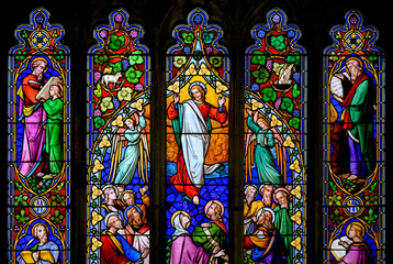 High Detail Stained Glass Window