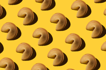 candy in the form of nipples pattern on a red background