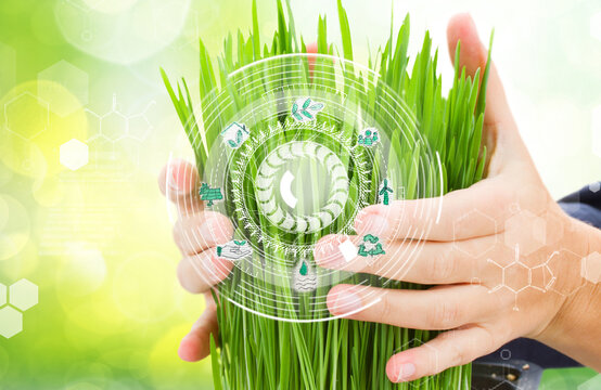 Ecology protection concept