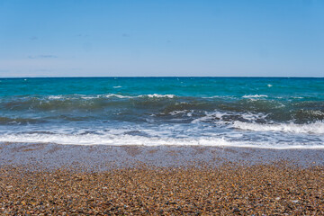 Cyprus - Amazing coastline photographed at sunny summer time