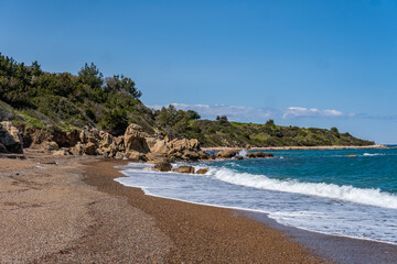 Cyprus - Amazing coastline photographed at sunny summer time