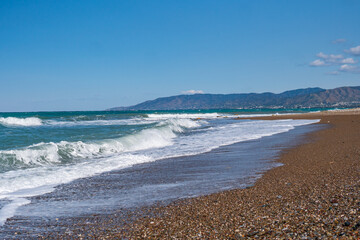 Cyprus - Amazing coastline photographed at sunny summer time