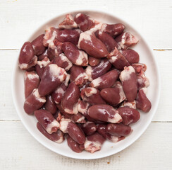 Chicken hearts