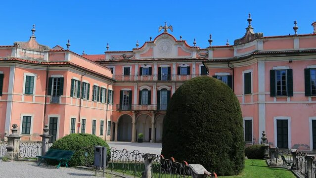 parco di palazzo estense di varese, park of estense palace of varese, italy 