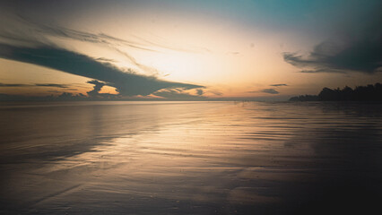 sunrise over the sea