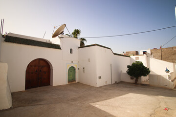 Moroccan building in village