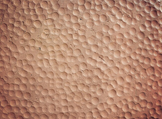 baked clay textures, retro vintage style